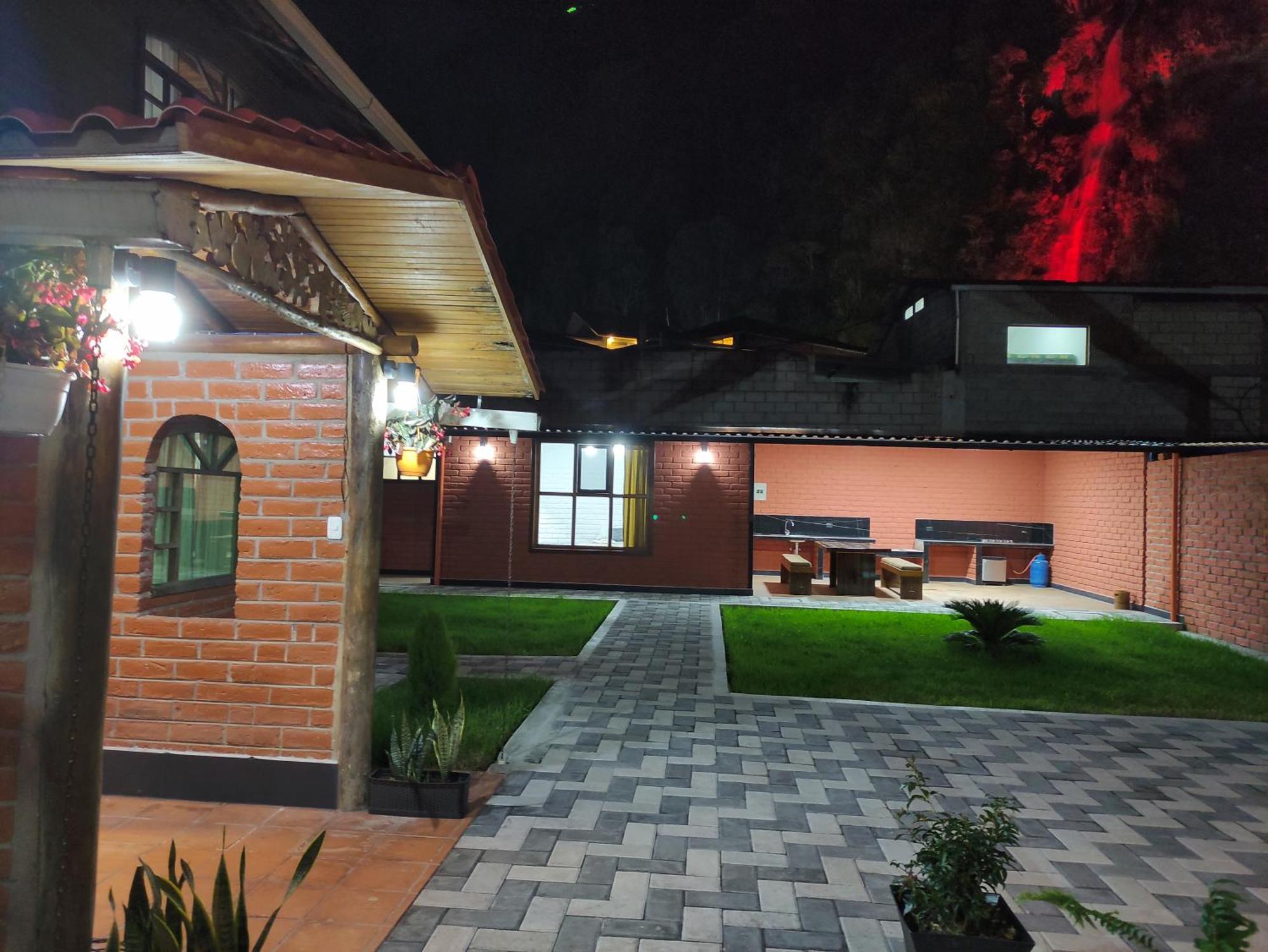 Villa Refugio De La Virgen Baños Esterno foto