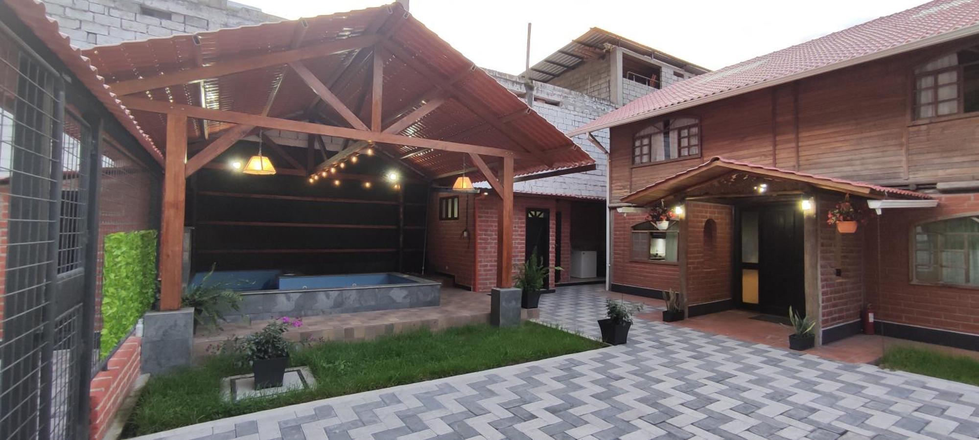 Villa Refugio De La Virgen Baños Esterno foto