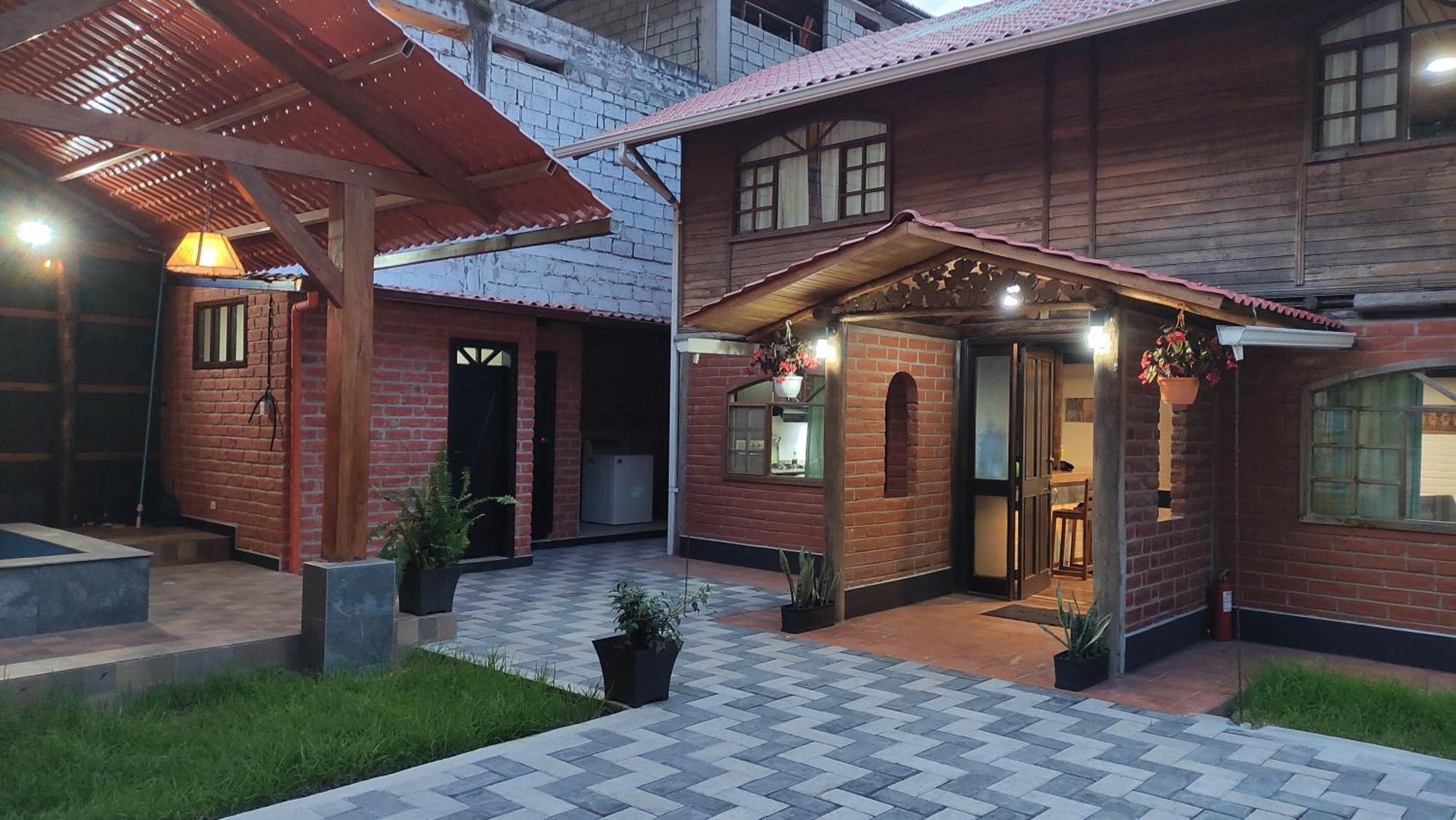 Villa Refugio De La Virgen Baños Esterno foto