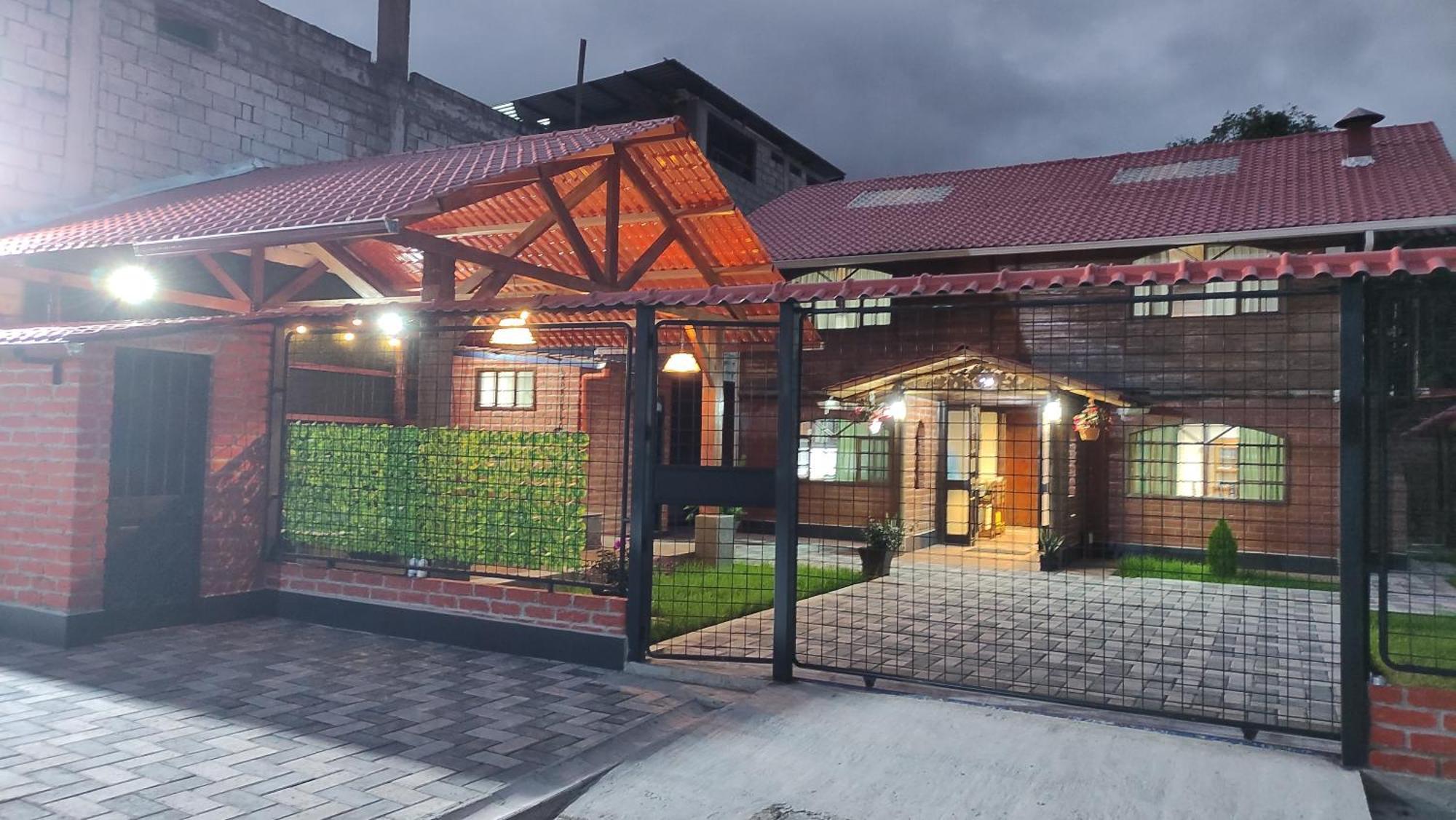 Villa Refugio De La Virgen Baños Esterno foto