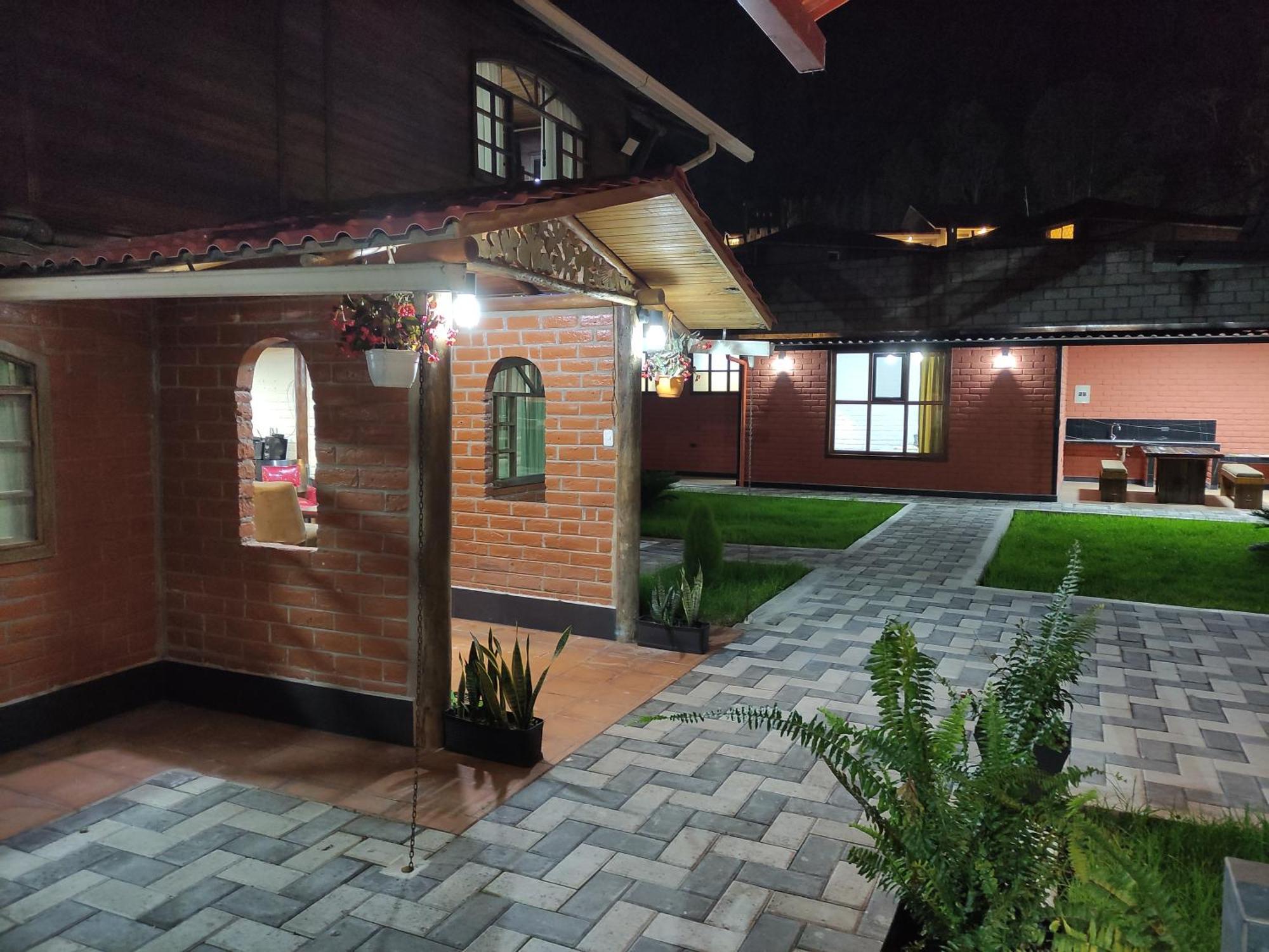 Villa Refugio De La Virgen Baños Esterno foto