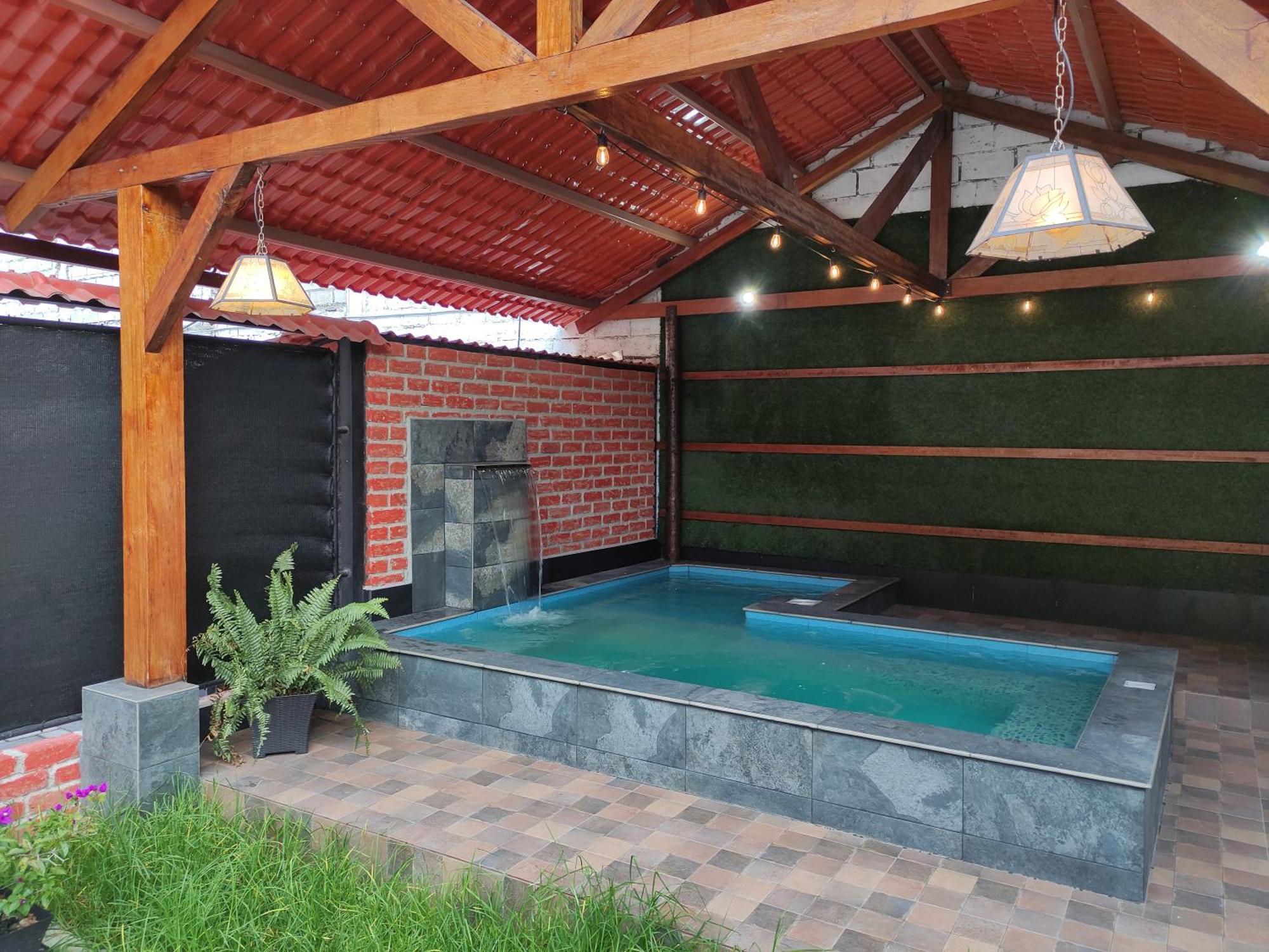 Villa Refugio De La Virgen Baños Esterno foto