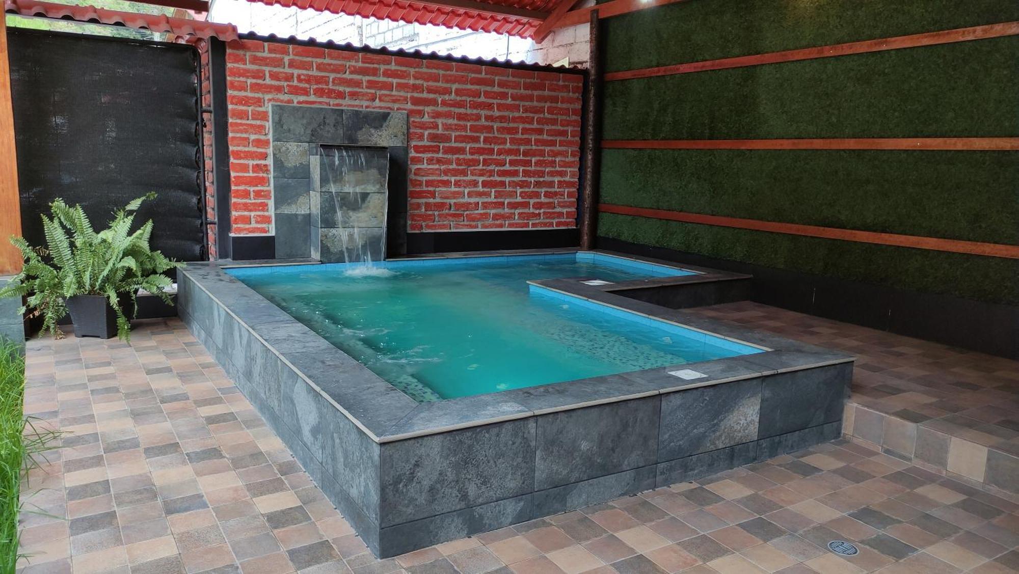 Villa Refugio De La Virgen Baños Esterno foto