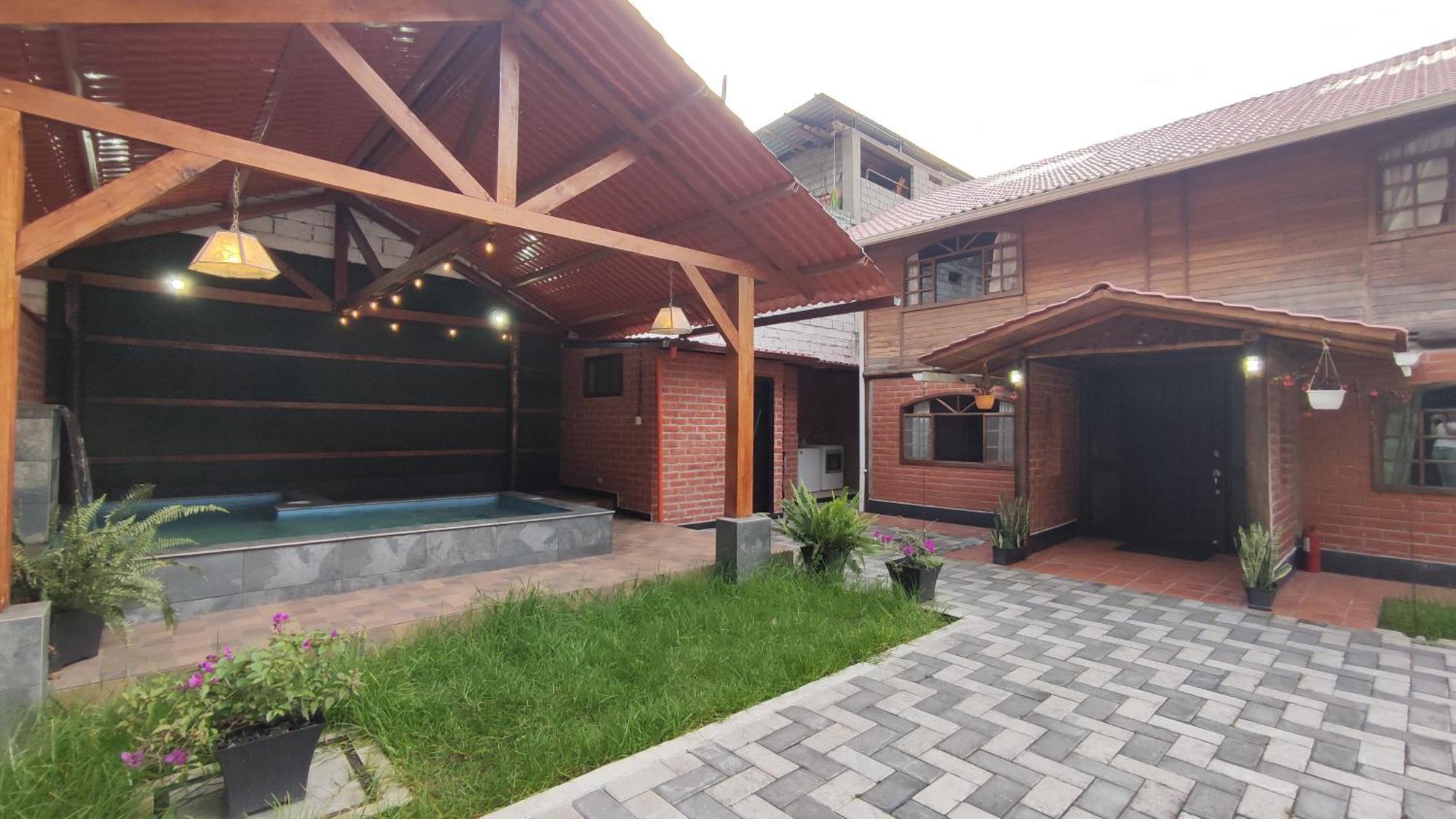 Villa Refugio De La Virgen Baños Esterno foto